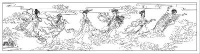 人文歷史浮雕雕塑原創(chuàng)手繪設計稿