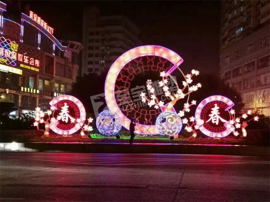 城市道路園林景觀(guān)創(chuàng)意春意圖不銹鋼雕塑定制